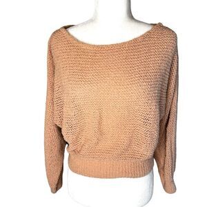 L.A. Hearts Knit dolman crop sweater size XS